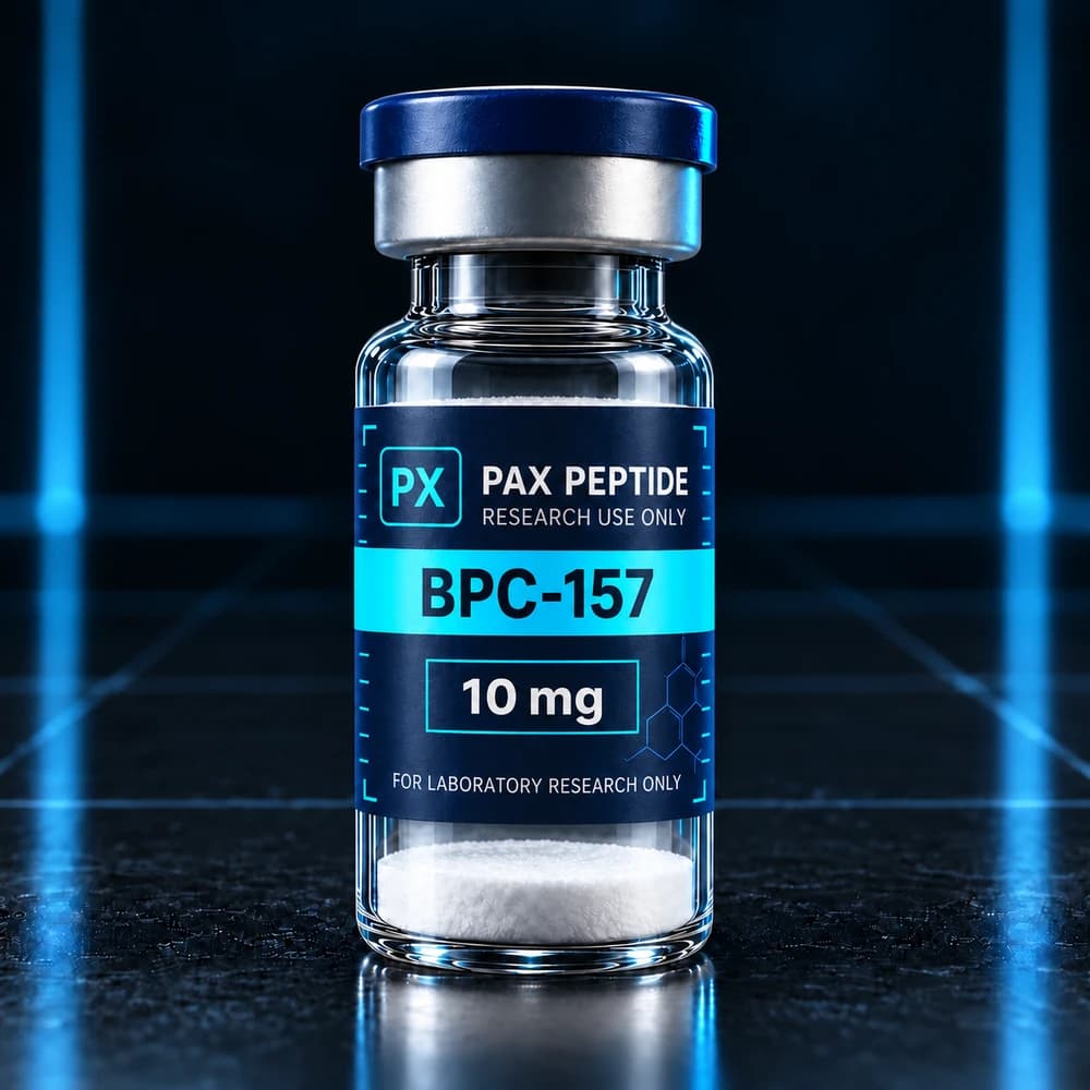 BPC-157 research material packaging