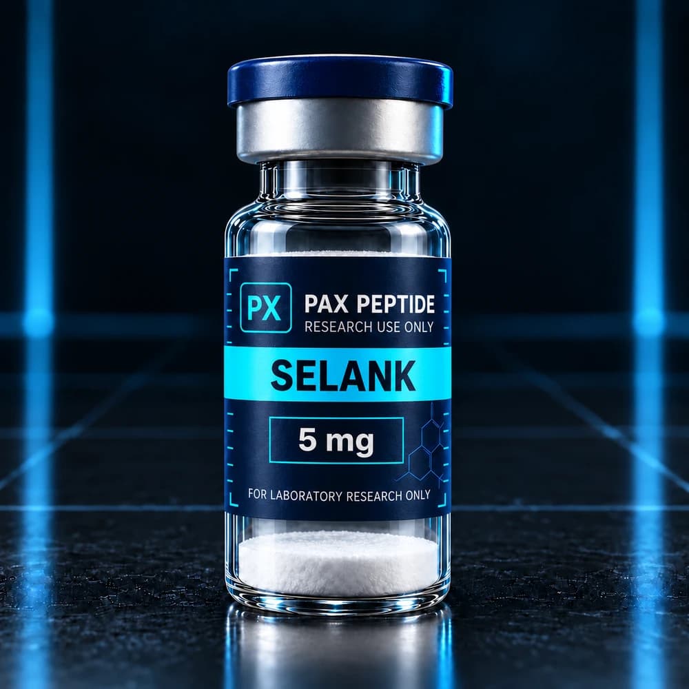 Selank research material packaging