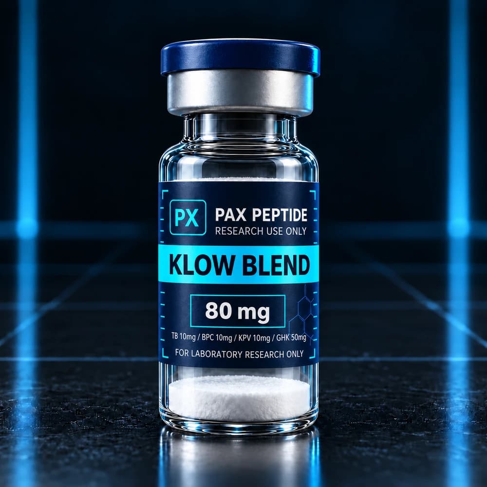 Klow Blend research material packaging