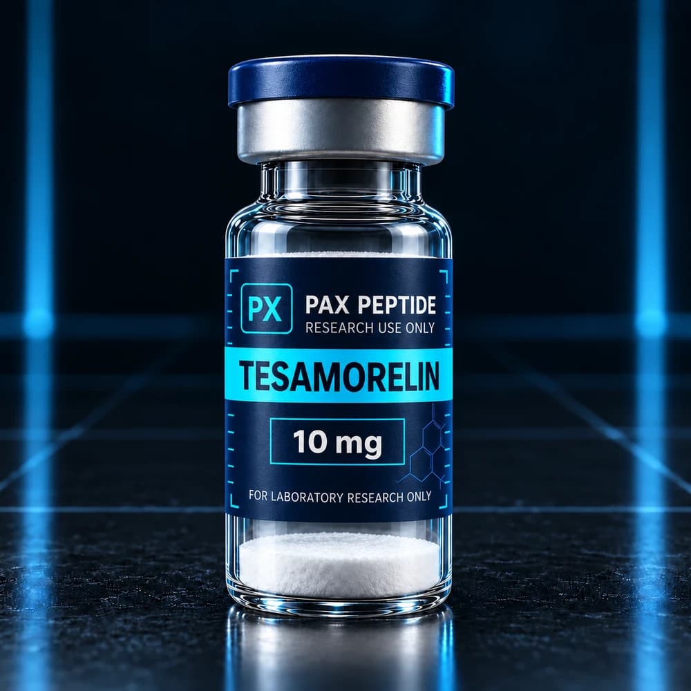 Tesamorelin research material packaging