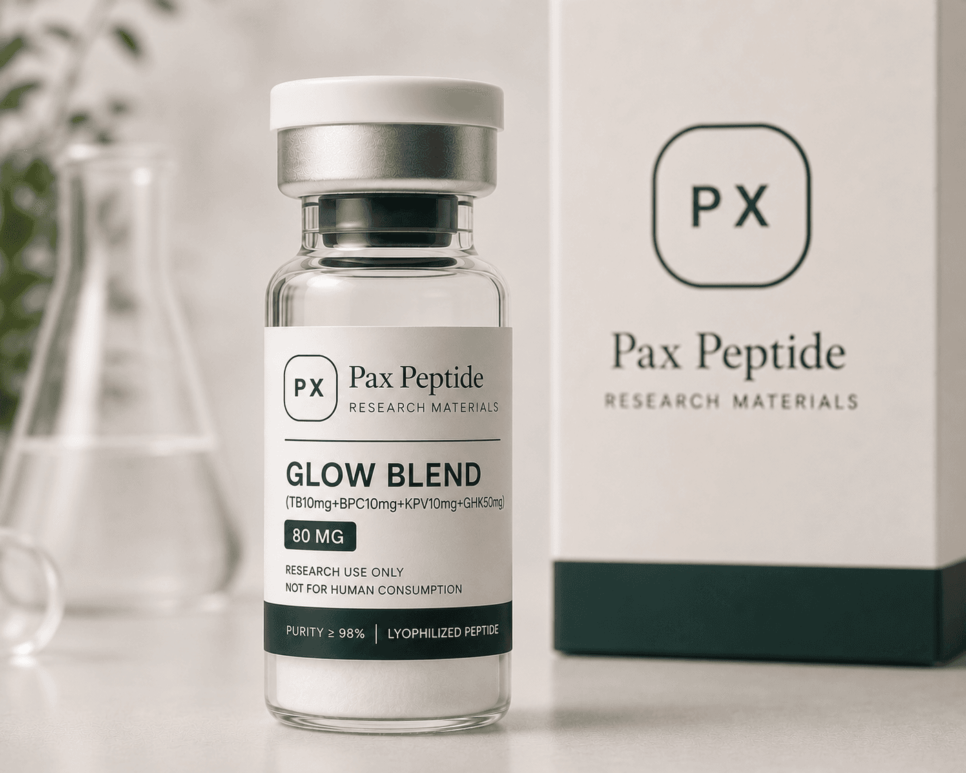 'Klow Blend' TB10mg+BPC10mg+KPV10mg+GHK50mg product image