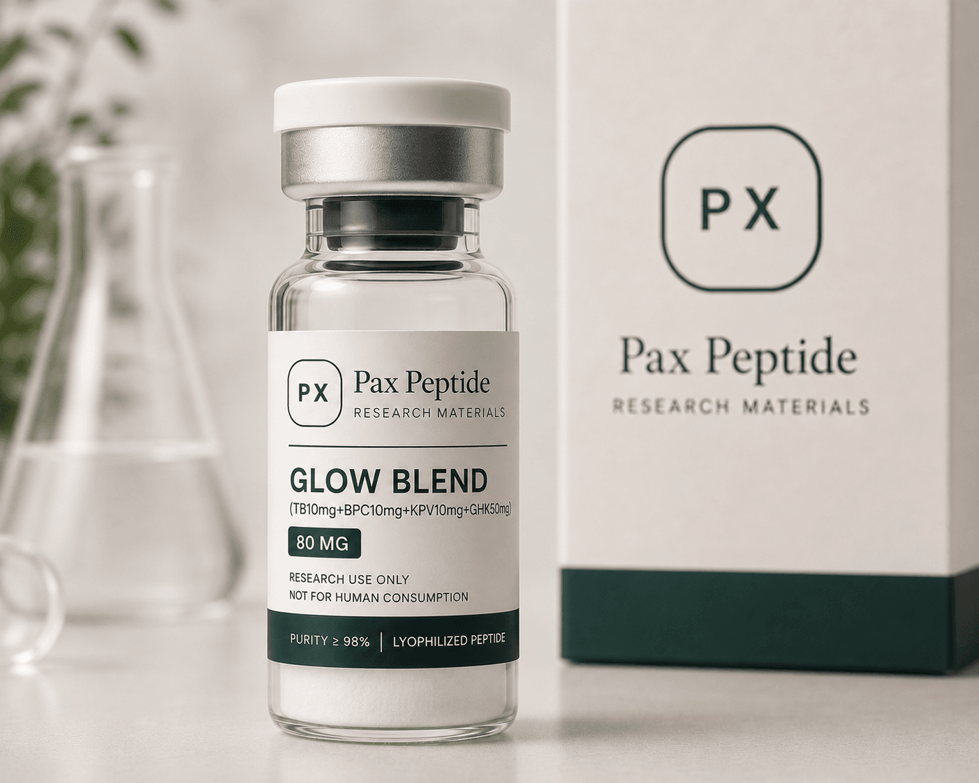 'Klow Blend' TB10mg+BPC10mg+KPV10mg+GHK50mg product image